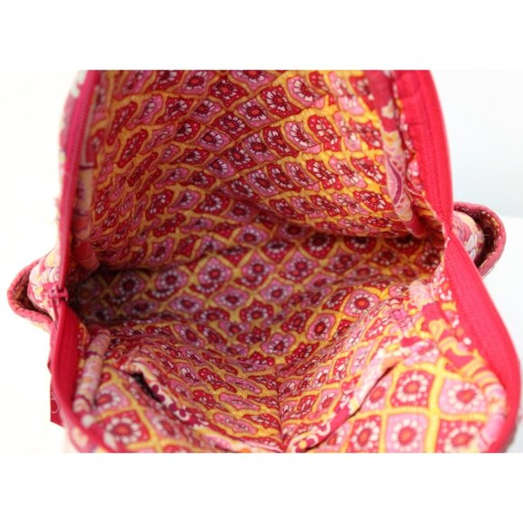 Vera Bradley Raspberry Fizz Paisley Mini Backpack Small Adjustable Straps - Picture 11 of 11